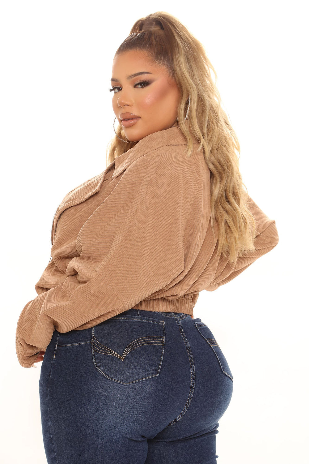 Keep It Together Moto Jacket - Camel