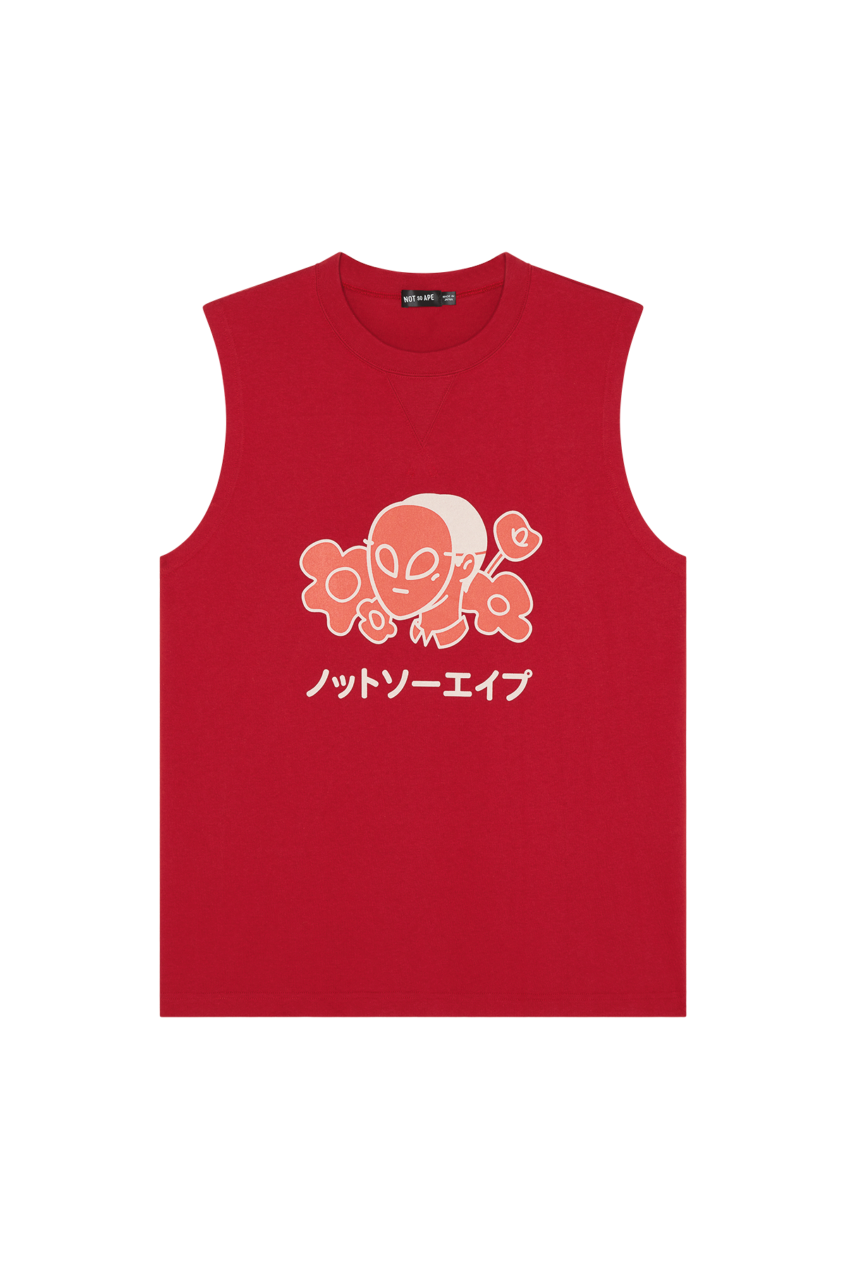 Flower Sleeveless T-Shirt