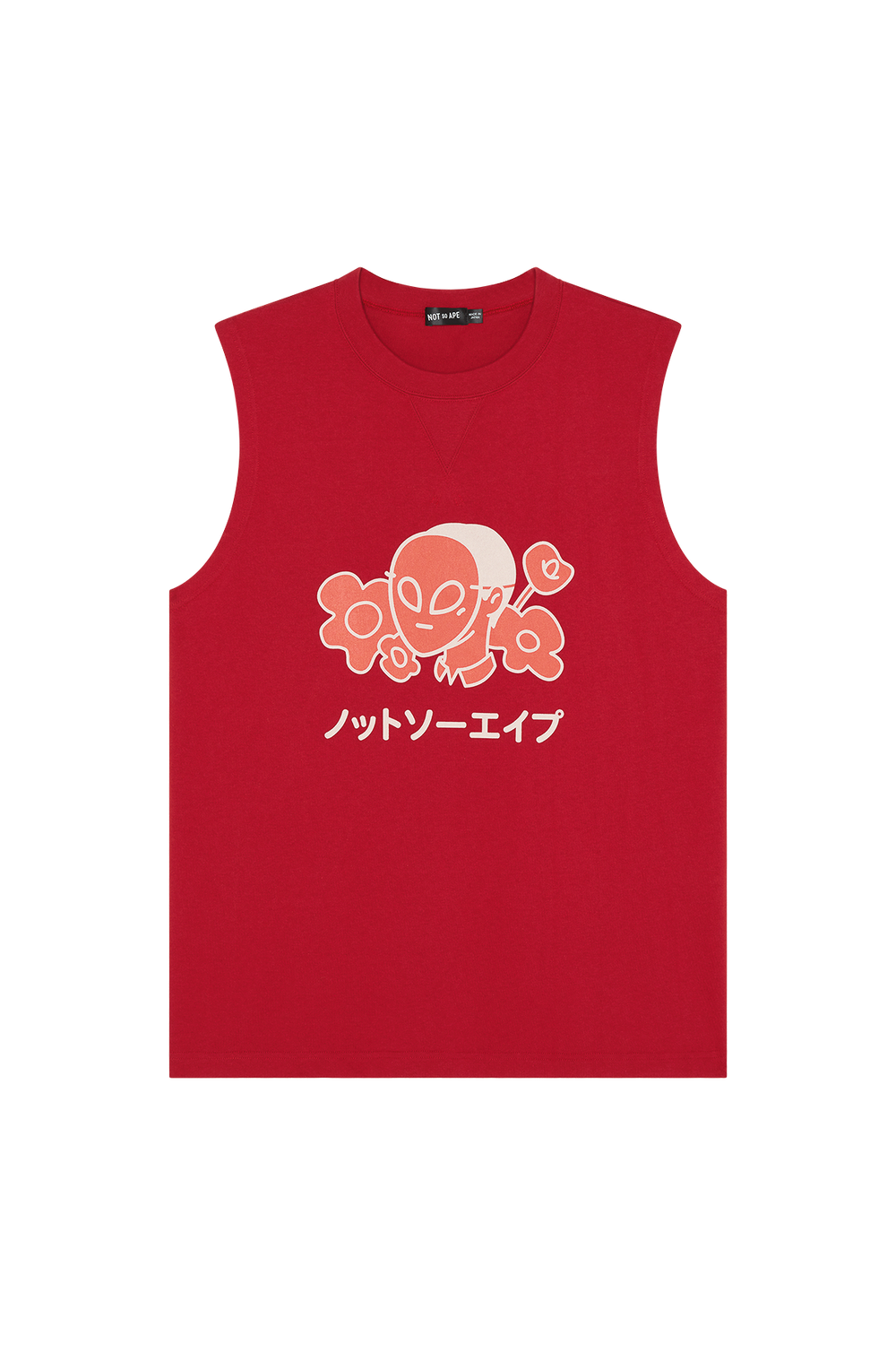 Flower Sleeveless T-Shirt