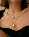 Savi Vintage Link Double Chain Necklace