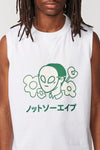 Flower Sleeveless T-Shirt