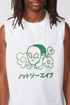 Flower Sleeveless T-Shirt