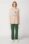 Flower Sleeveless T-Shirt
