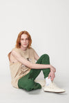 Flower Sleeveless T-Shirt
